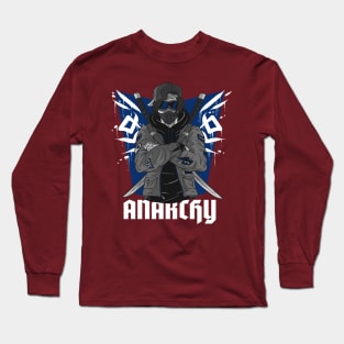 anarchy, swords, game, masks Long Sleeve T-Shirt